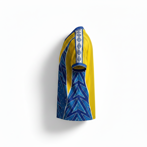 Ensembles de maillots de football personnalisables avec shorts, séchage rapide, 100 % polyester, impression par transfert thermique, services OEM, tailles personnalisées pour équipes, grandes tailles - Product Image 3