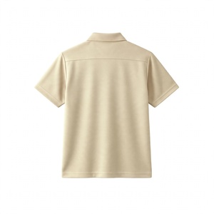 Men Plain Short Sleeve Cotton Casual Polo Shirt Solid Color Custom Fit Summer Golf Sports <b>Top</b> Wholesale Manufacturer - Product Image 2