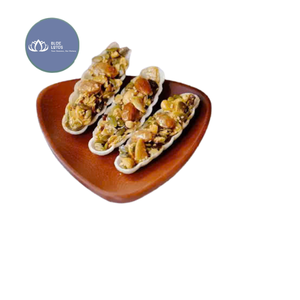 Disponible : Tarte aux noix mélangées croustillante et saine, sans OGM, en forme de bateau, en vrac, pour un collation saine et durable - Product Image 1