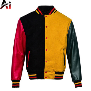 Chaqueta Varsity Personalizada para Hombre, Estilo Béisbol, Chaqueta Bomber Moderna y a la Moda, Calidad Premium - Product Image 3