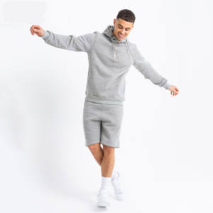 Conjunto Deportivo Unisex 2025, Sudadera y Pantalones Cortos de Algodón, Estilo Urbano, Personalizable, para Hombre - Product Image 5