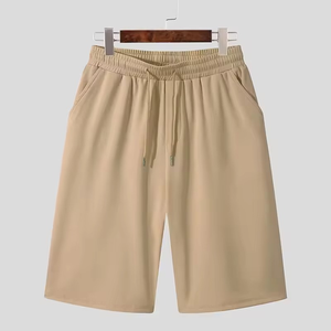 Conjunto Deportivo de Verano 2026 al por Mayor, Personalizado, para Hombre, Camiseta y Pantalones Cortos Casuales, Cuello Redondo, Transpirable, Mezcla de Algodón - Product Image 6