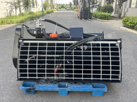 Offre directe d'usine Skid Steer Loader Bétonnière Godet Excavatrice Ciment Mix Bucket Attachement