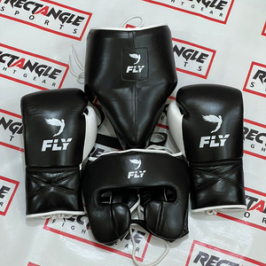 Ensemble de boxe et de kickboxing professionnel de qualité supérieure avec logo personnalisé, dernier modèle, super confortable, en cuir professionnel - Product Image 5