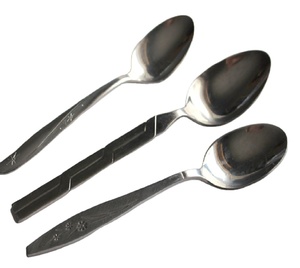 Ensemble de cuillères de mariage en acier inoxydable au design classique attrayant, best-seller, écologique, Inde, pour un usage quotidien, articles de cuisine, table - Product Image 1