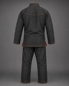 Uniforme de Artes Marciales BJJ Gris, Secado Rápido, Transpirable, Ligero, de Algodón, para Judo y Karate, con Logotipo Personalizado, Unisex para Adultos, Servicio OEM - Product Image 3