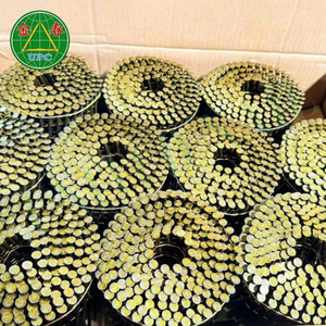 ตะปูเหล็กม้วนชุบสังกะสีโครเมตสีเหลืองเกรดอุตสาหกรรม ขนาด 2.2x45 มม. หัวลายตาราง/หัวเรียบ ก้านเรียบ - Product Image 6