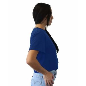 Crop Top pour Femmes en Gros – T-shirt Court Hiver Premium Slim Personnalisé Respirant pour Entraînement et Jogging - Product Image 1