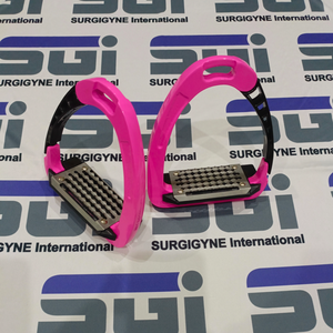 Accessoires d'équitation, étriers de sécurité en aluminium pour manège, paire, protection antidérapante de la cheville, couleur rose, personnalisable - Product Image 5