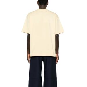 เสื้อยืดผ้าฝ้ายทรงหลวมมีสไตล์ใหม่สำหรับผู้ชายและผู้หญิงแฟชั่นแนวสตรีทสวมใส่สบายสำหรับนอกสถานที่ลำลองพิมพ์ลายสกรีนผ้าไหม - Product Image 3