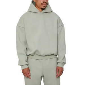 Hoodie court ample à épaules tombantes, 100% coton 500 g/m², qualité supérieure, personnalisable, pour fabricants - Product Image 4