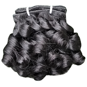 FUMI สำหรับผมต่อแบบ Double Drawn สี 1B ผมแท้ของคนอินโดนีเซีย 100% Remy สีดำธรรมชาติแบบตรง - Product Image 3