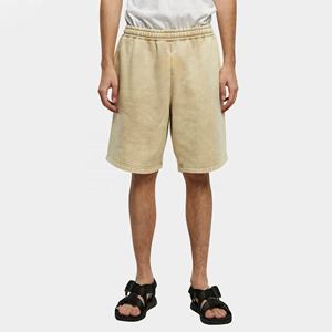 กางเกงขาสั้นผ้าคอตตอนสำหรับผู้ชายกางเกงขาสั้นระบายเหงื่อสำหรับใส่เล่นฟิตเนสวิ่งออกกำลังกายกางเกงออกกำลังกายขาสั้นผ้าคอตตอนกางเกงขาสั้นปรับแต่งโลโก้ได้ตามต้องการ - Product Image 1