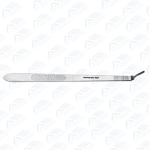Couteau chirurgical angulaire de 21 cm (8,25 pouces) avec manche long en acier inoxydable – Instrument médical pour interventions chirurgicales - Product Image 3