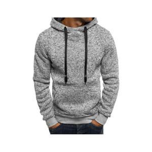 OEM Impreso Logo Unisex Sudaderas con capucha personalizadas Algodón Pullover Estilo Sólido Esencial Oversize Plain Hoodie Hombres algodón mezclado - Product Image 2