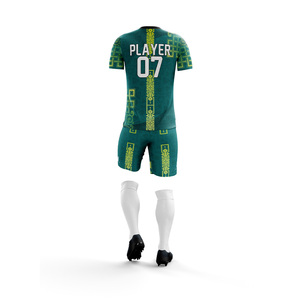 Tenues de football personnalisées à prix abordable, écologiques, de haute qualité, 100% polyester, respirantes et à séchage rapide - Product Image 6