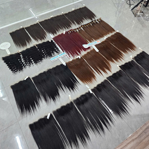 ขายส่งผมแท้เวียดนาม 100% เกรด Remy แบบตรงธรรมชาติ พร้อมเชือกผูกผมด้านหน้า สำหรับผู้หญิงผิวสี - Product Image 1