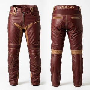 กางเกงหนังวัวแท้สั่งตัดตามขนาดสำหรับผู้ชายและผู้หญิง - Product Image 6