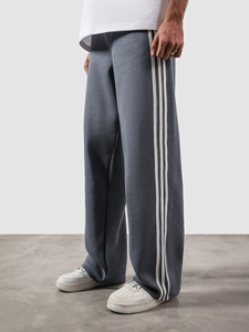 Pantalones Deportivos de Algodón Grueso Extra Grandes Personalizados OEM para Hombre, Pantalones Deportivos Negros Casuales de Primera Calidad, Servicio OEM al por Mayor - Product Image 6