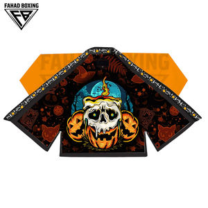 Uniforme de BJJ Color Verde Oliva al Por Mayor, Cómodo, de la Más Alta Calidad, Unisex, de Poliéster y Algodón, Kimono de BJJ para Artes Marciales - Product Image 5