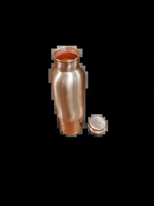 Botella de Agua de Cobre Martillado de Primera Calidad, Hecha a Mano, de Gran Capacidad, con Tapas, para el Hogar, la Oficina, el Gimnasio y Viajes - Product Image 2