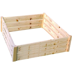 Vente en gros directe usine : Bac de jardin surélevé en bois pour légumes, herbes et fleurs – Kit de jardin extérieur - Product Image 1