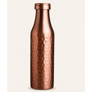 Handcrafted Pure <b>Copper</b> Water <b>Bottle</b> Hammered Antique Finish Eco-Friendly Health Benefits <b>Copper</b> <b>Bottle</b> for <b>Drinking</b> Water - Product Image 3