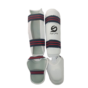 Espinilleras de MMA con Logotipo Personalizado, Espinilleras de Muay Thai y Kickboxing, Espinilleras de Cuero PU para Entrenamiento, para Hombres y Mujeres - Product Image 2