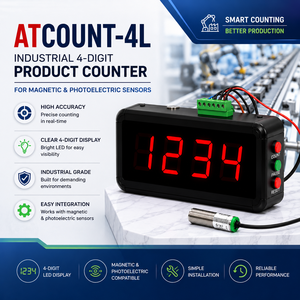 Industrial Product Counter with Relay Output | ATCOUNT-4L OEM Manufacturer - Product Image 1