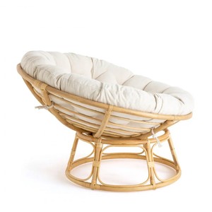 <b>Cane</b> wood furniture eco friendly rattan patio papasan swivel <b>chair</b> set handcrafted egg <b>chairs</b> - Product Image 4