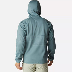 Custom Design Men Winter Soft Shell Winter Jacket With Thermal <b>Fleece</b> Lining Hooded Style For <b>Work</b> Daily Wear And Outdoor Use - Product Image 2