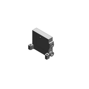 SMC Pneumatics D <b>Side</b> End <b>Plate</b> Assembly Model VVQ1000-3A-1-F-S - Product Image 1