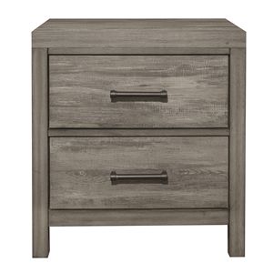 Comodino in stile rustico a 2 cassetti, - Product Image 2