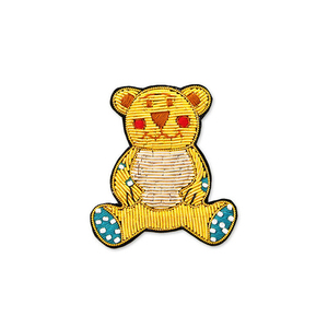 Broches et badges brodés à la main de haute qualité, motif coq français, avec fil de cuivre, pour casquettes et revers - Product Image 5