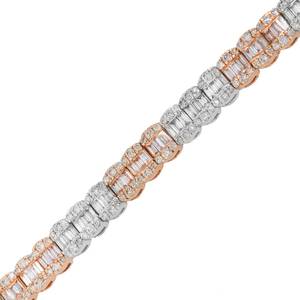 กำไลข้อมือฮิปฮอปประดับเพชรโมอิสซาไนต์แบบ Iced Out ขายดีที่สุด พร้อมเงินแท้ 925 สไตล์แร็ปเปอร์ สำหรับผู้ชาย จำหน่ายส่ง - Product Image 6