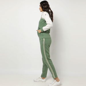 Stylish Women's Winter Tracksuit Solid Long Sleeve Two Piece Outfit Cotton <b>Fleece</b> Comfortable Gym <b>Running</b> Yoga Daily Active Wear - Product Image 2