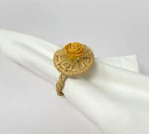 Anillo para Servilletas de Acrílico Rosa, Clásico, Circular, Duradero y Ecológico, 2.5cm, para Camping - Product Image 5