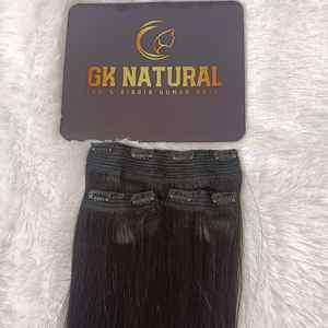 Extensiones de Cabello Humano Premium con Clip – Mechas de Cabello Naturales sin Costuras para un Cabello Largo, Grueso y Voluminoso - Product Image 2