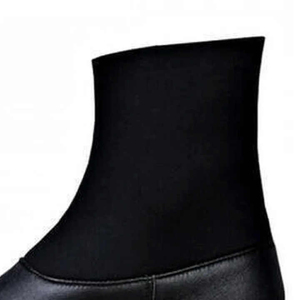 Chaussettes en cuir sur mesure antibactériennes de qualité supérieure, douces et colorées, pour un style décontracté 2026 - Product Image 6