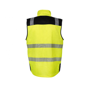 Custom High Visibility Safety <b>Vest</b> Customizable High Quality Safety <b>Vest</b> Reflective Work <b>Vest</b> for Hi Vis, Winter Workwear - Product Image 2