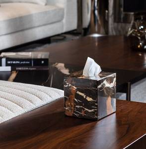Modern Luxury Eco-Friendly Other Material Tissue Holder <b>Box</b> NEHA ENTERPRISES Decorative Tabletop Napkin Storage Case for Hotels - Product Image 1