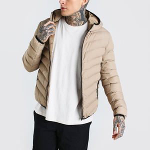 Blouson d'hiver pour homme 2022, logo personnalisé, veste décontractée pour homme, broderie de lettres, blouson d'hiver rembourré, manteau en duvet - Product Image 6