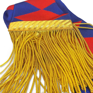 Nouvelle Conception Écharpe Maçonnique de Qualité Supérieure, Écharpe du Rite Royal et du Rite Provincial, Écharpe Maçonnique pour Uniforme, Service OEM ODM - Product Image 6