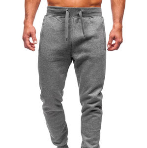 Fabricant OEM Fournisseur Personnalisé Vente en Gros Streetwear Pantalons de survêtement en molleton de coton épais uni vierge Jogger Baggy - Product Image 3