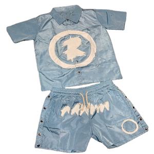 Survêtement en polyester pour hommes tissu léger respirant coupe confortable OEM ODM vente en gros directe d'usine vêtements personnalisés - Product Image 1