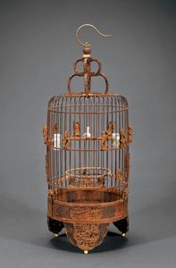 Jaula para Periquitos, Tamaño para Periquitos, Diseño Alden, Jaulas Vintage para Pájaros - Product Image 6