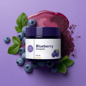 Crème Masque Visage à la Myrtille Naturelle 50ml Hydratation Profonde pour Tous Types de Peaux Vente en Gros OEM ODM pour Utilisation en Salon - Product Image 4