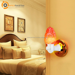 Lámpara de Pared Impex Pakistan Heart Night 2026, Tallada a Mano, Decoración Natural para el Hogar, Sal Rosa del Himalaya, Modo Flor, Buena Salud - Product Image 6