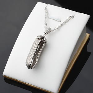 ตัวเรือนเงินแท้ S925 สำหรับทำจี้ห้อยคอผู้หญิง ประดับมุก 8-9 มม. รูปผลไม้ ถั่วลิสง นำโชค - Product Image 5