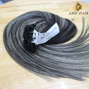 Flat Tip Straight Vietnamese Remy Hair Extensions <b>Medium</b> <b>Brown</b> (#6) 100% Human Hair Double Weft Chemical-Free - Product Image 1